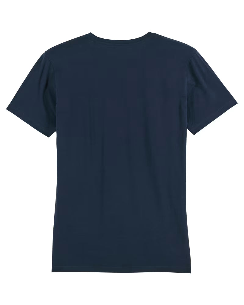 Moin Moin T-Shirt mit V-Ausschnitt