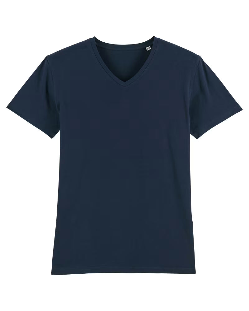 Moin Moin T-Shirt mit V-Ausschnitt