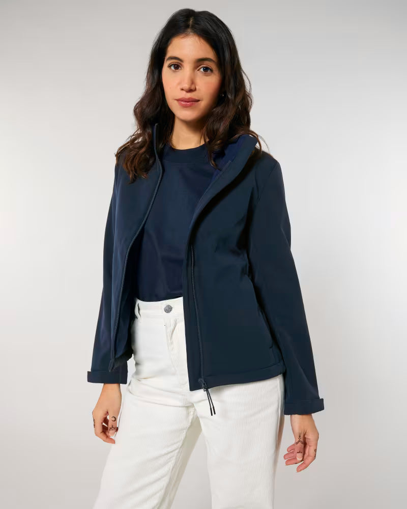 Moin Moin Damen-Softshelljacke