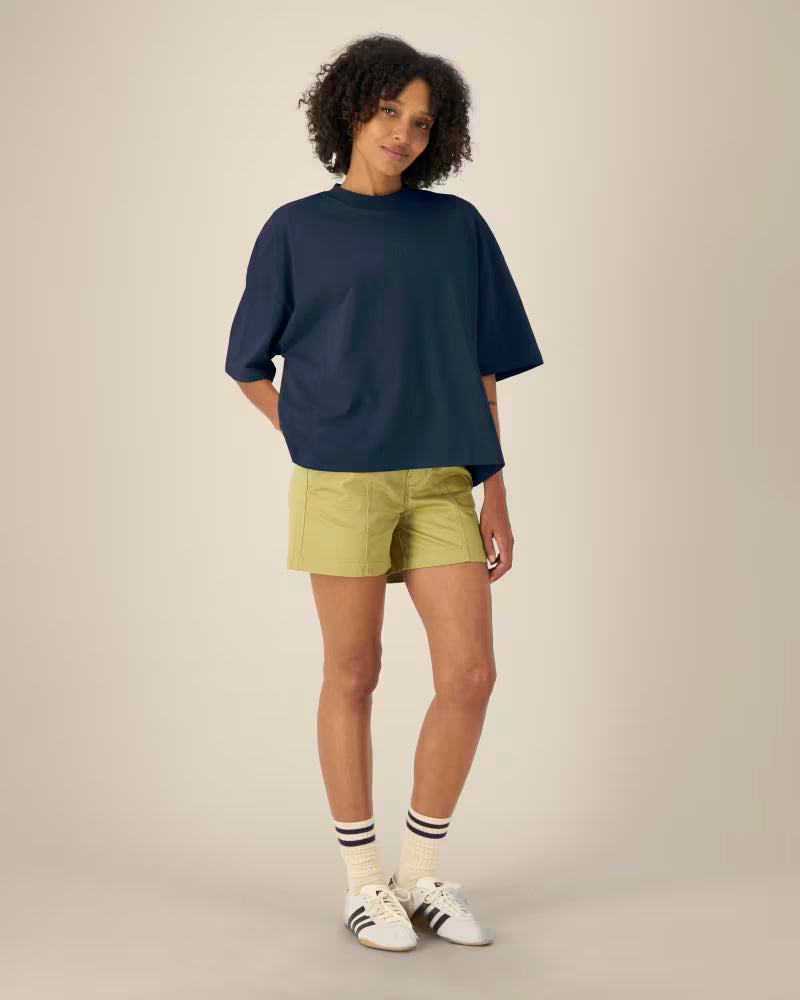 Moin Unisex-T-Shirt Boxy aus recycelter Baumwolle