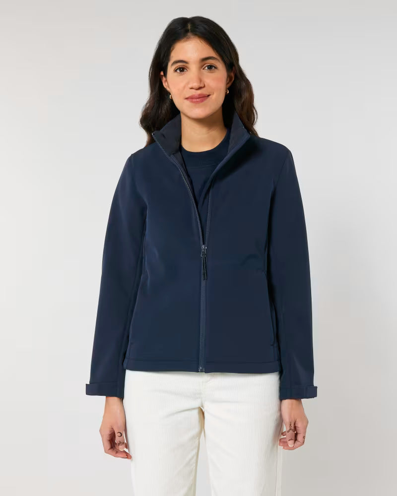 Moin Moin Damen-Softshelljacke